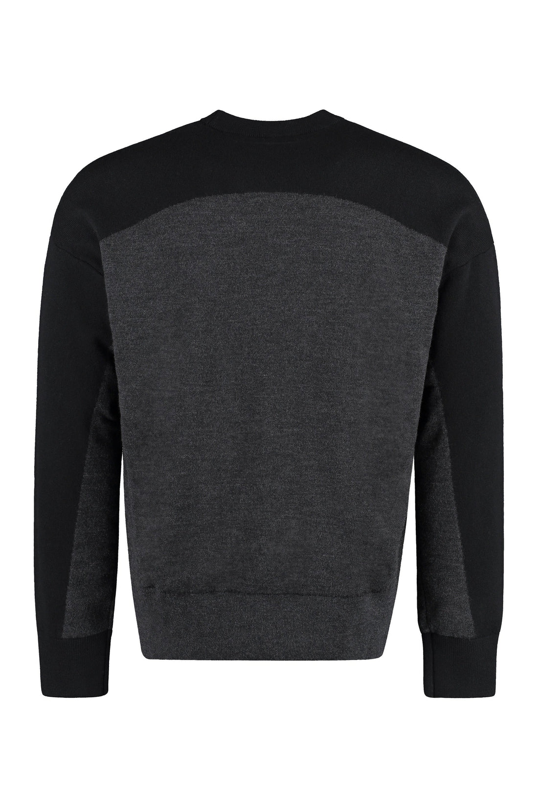 Piralo-OUTLET-SALE-Long sleeve crew-neck sweater-ARCHIVIST