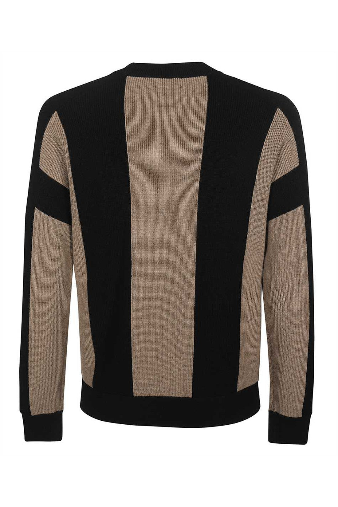 Piralo-OUTLET-SALE-Long sleeve crew-neck sweater-ARCHIVIST