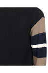 Piralo-OUTLET-SALE-Long sleeve crew-neck sweater-ARCHIVIST