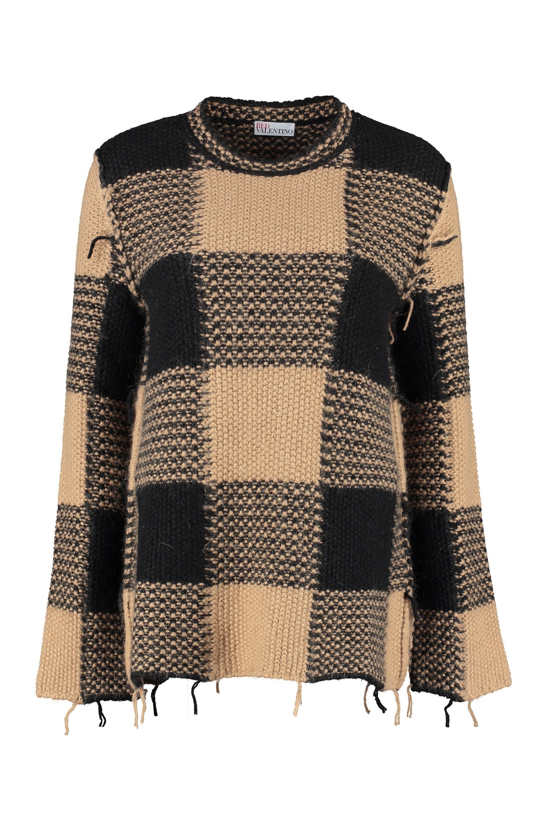 RED VALENTINO-OUTLET-SALE-Long sleeve crew-neck sweater-ARCHIVIST