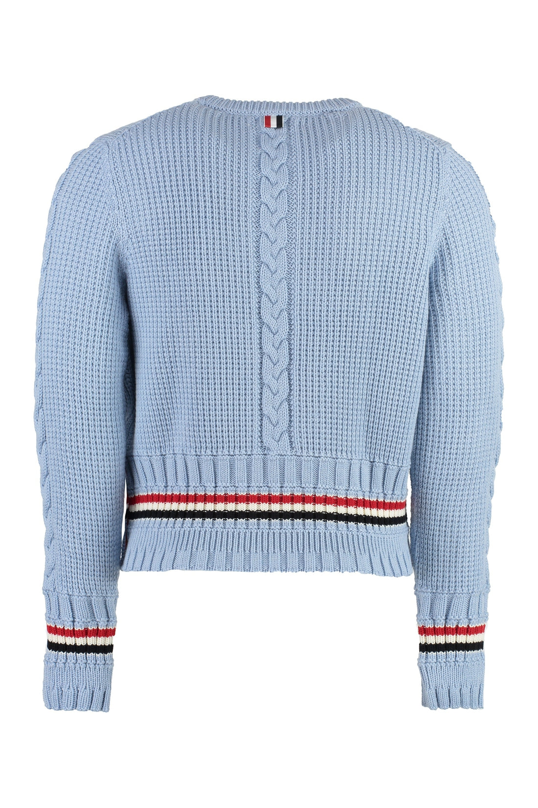 Thom Browne-OUTLET-SALE-Long sleeve crew-neck sweater-ARCHIVIST