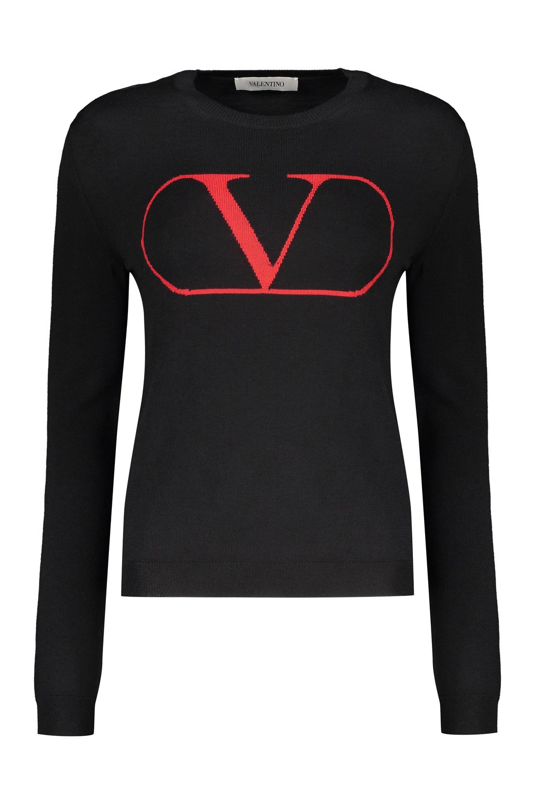 Valentino-OUTLET-SALE-Long sleeve crew-neck sweater-ARCHIVIST