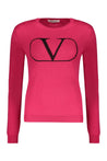 Valentino-OUTLET-SALE-Long sleeve crew-neck sweater-ARCHIVIST