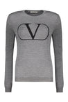 Valentino-OUTLET-SALE-Long sleeve crew-neck sweater-ARCHIVIST