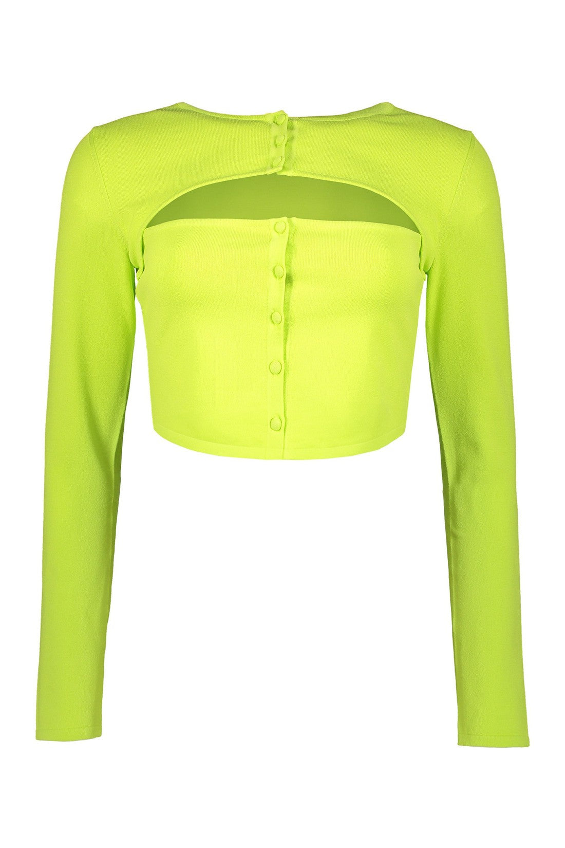 Dsquared2-OUTLET-SALE-Long sleeve crop top-ARCHIVIST