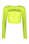 Dsquared2-OUTLET-SALE-Long sleeve crop top-ARCHIVIST