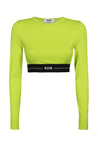 MSGM-OUTLET-SALE-Long sleeve crop top-ARCHIVIST