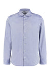 Piralo-OUTLET-SALE-Long sleeve stretch cotton shirt-ARCHIVIST