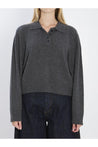 Loulou De Saison-OUTLET-SALE-Long-sleeved cashmere polo-ARCHIVIST