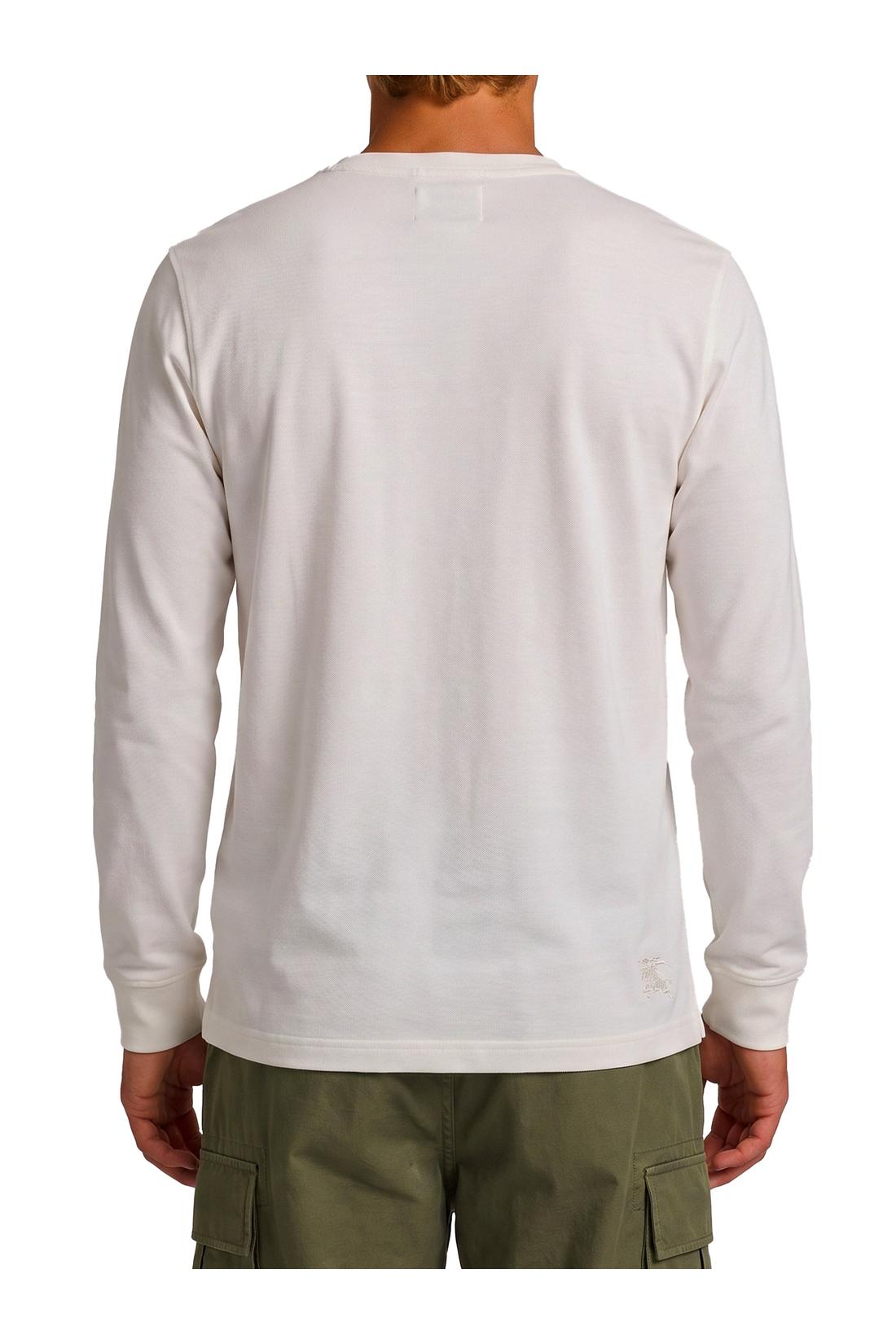 Burberry-OUTLET-SALE-Long-sleeved cotton sweater-ARCHIVIST