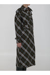 BURBERRY-OUTLET-SALE-Long trench coat in cotton blend-ARCHIVIST