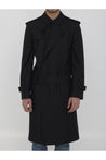 BURBERRY-OUTLET-SALE-Long trench coat in silk blend-ARCHIVIST