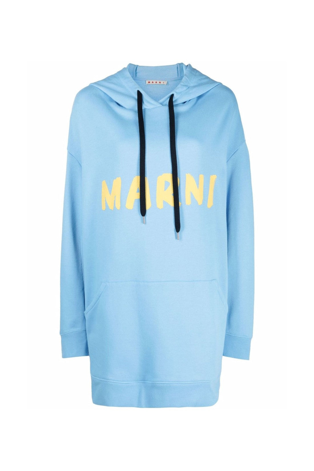 Marni-OUTLET-SALE-Longline Logo Hooded Sweatshirt-ARCHIVIST