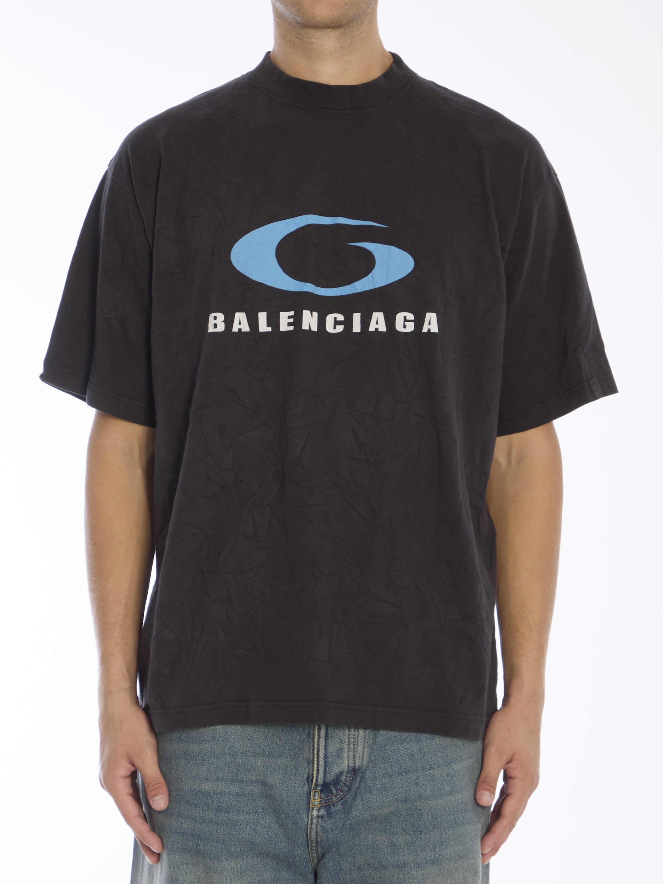 BALENCIAGA-OUTLET-SALE-Loop Sports Icon t-shirt-ARCHIVIST