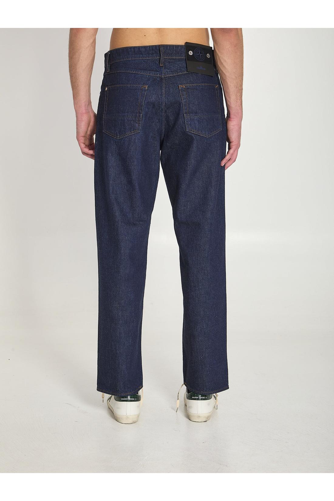 Stone Island-OUTLET-SALE-Loose denim pants-ARCHIVIST