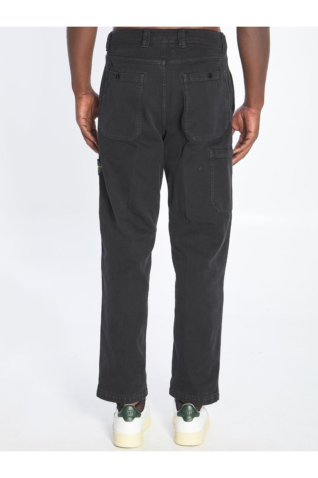 Stone Island-OUTLET-SALE-Loose fit pants-ARCHIVIST