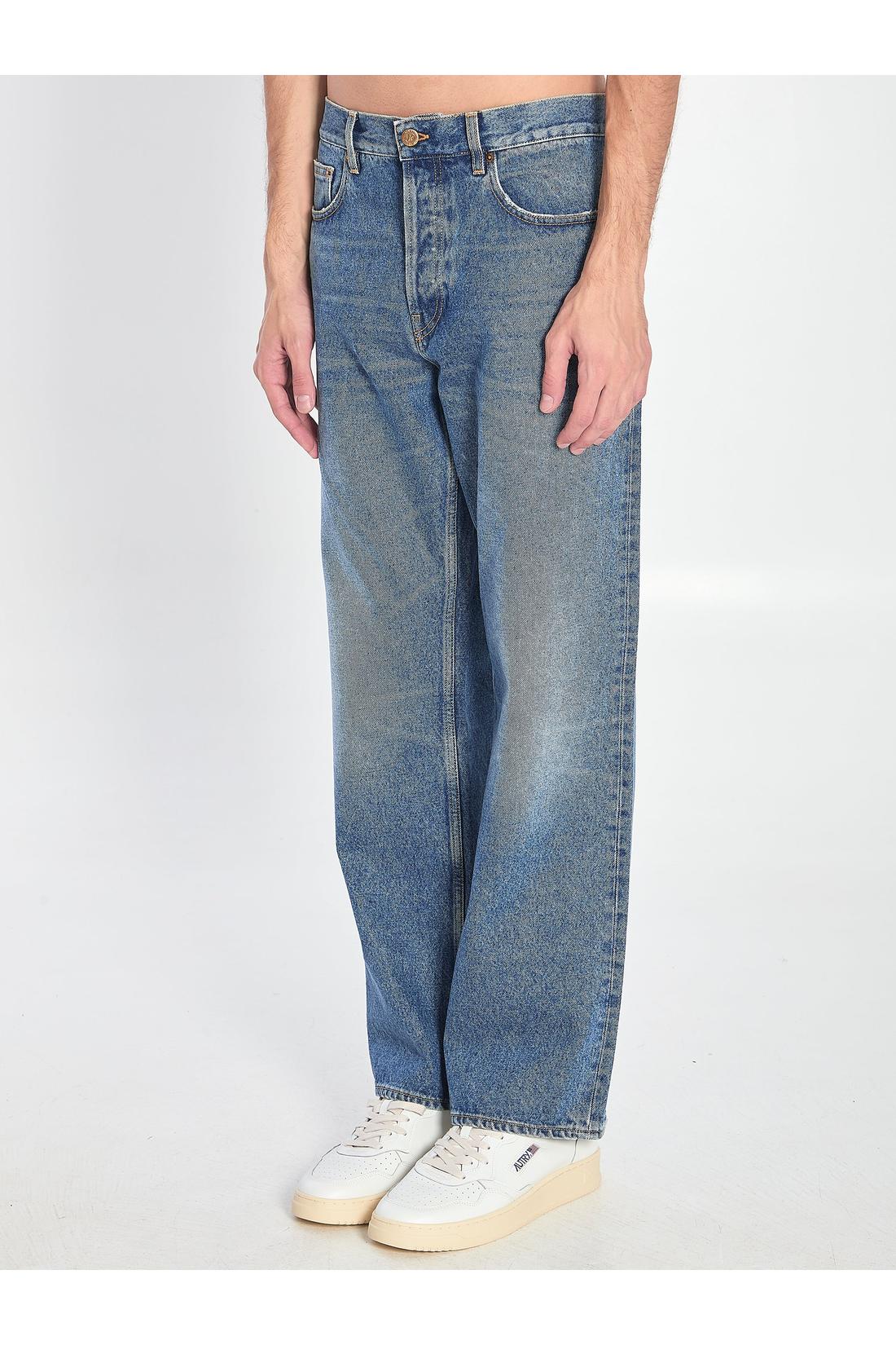 Golden Goose-OUTLET-SALE-Loose jeans-ARCHIVIST