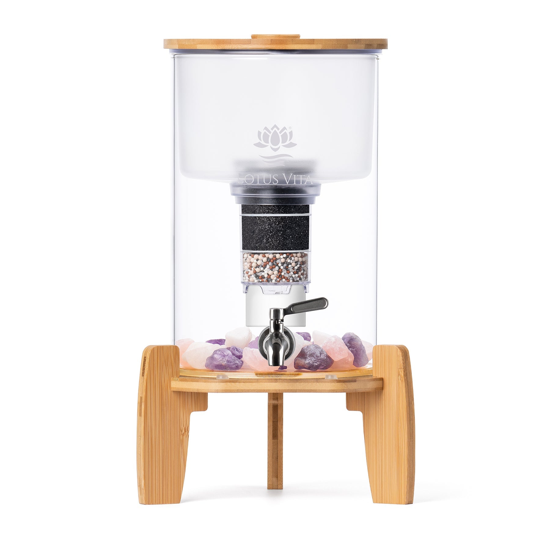 Verdancia-Lotus Vita - Filterstation - KIARA - 4L-Wasserfilter-Black-Deal-Outlet-by-ARCHIVIST