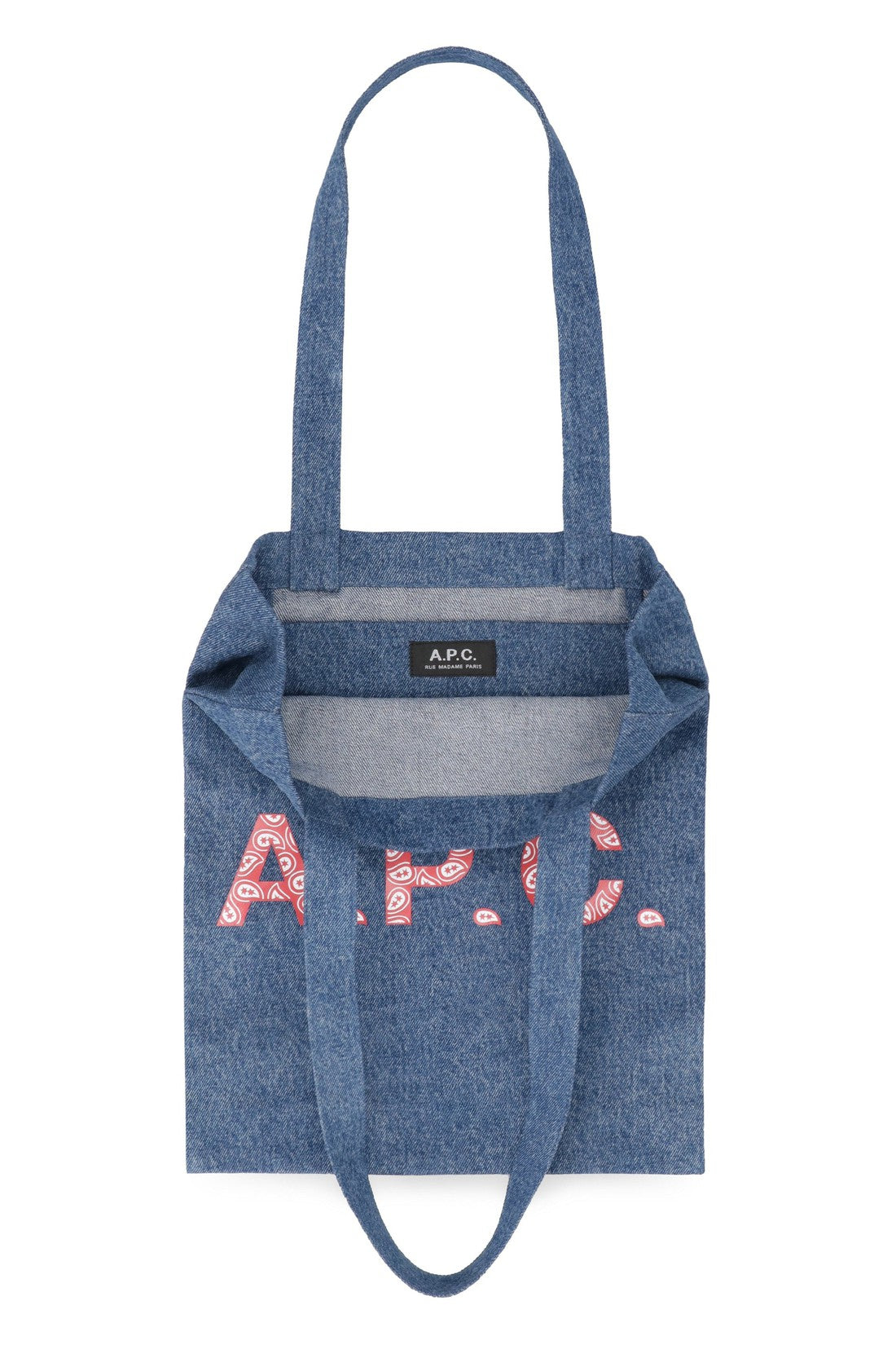 A.P.C.-OUTLET-SALE-Lou canvas tote bag-ARCHIVIST