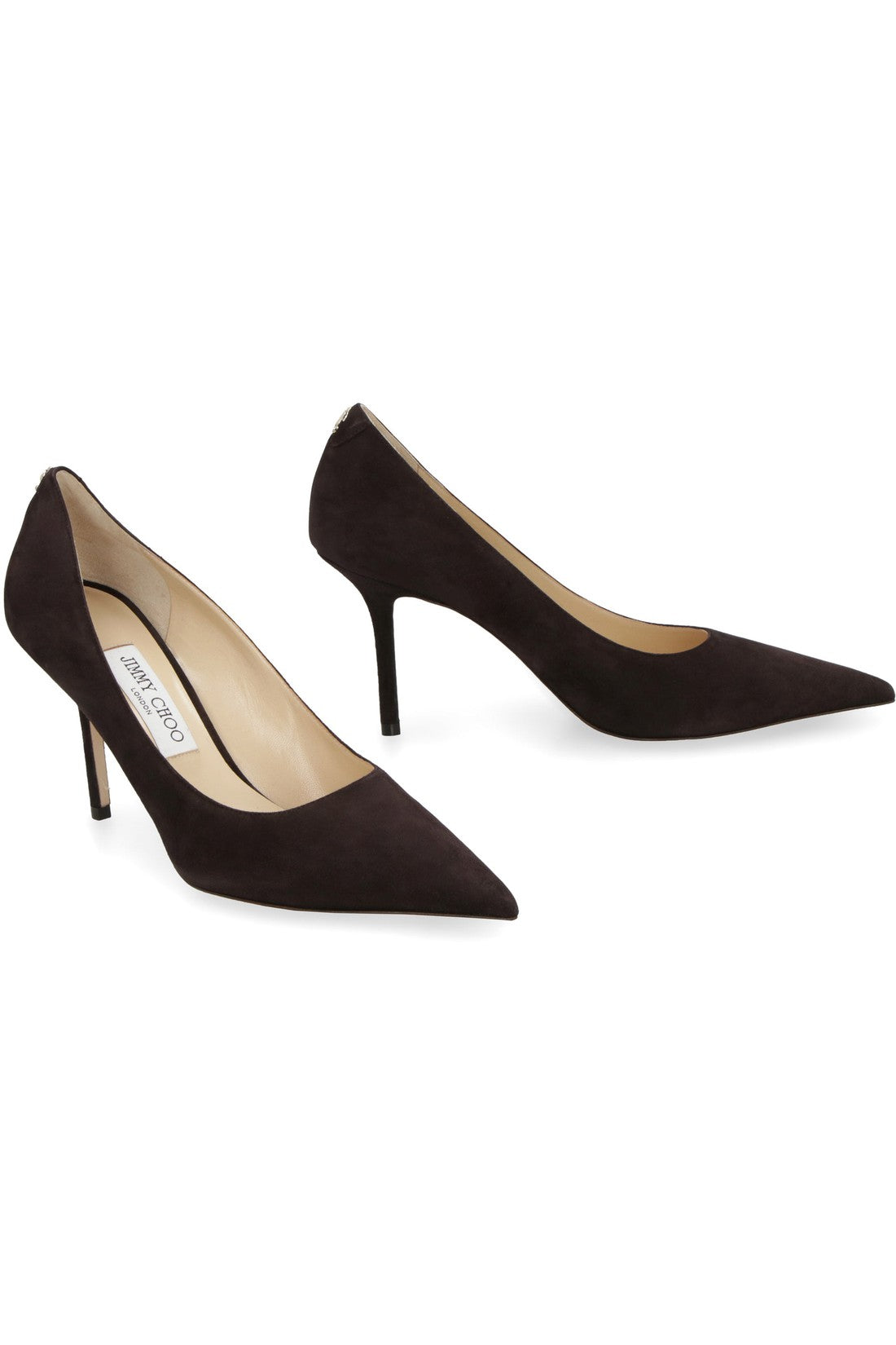 Jimmy Choo-OUTLET-SALE-Love 85 suede pointy-toe pumps-ARCHIVIST