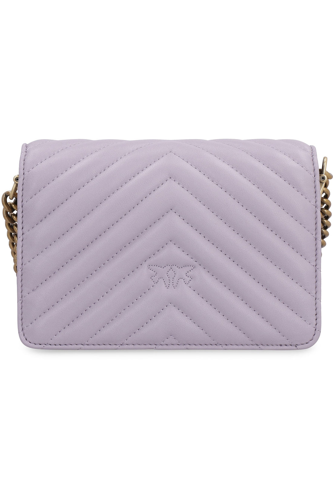 Pinko-OUTLET-SALE-Love Click Mini quilted leather crossbody bag-ARCHIVIST