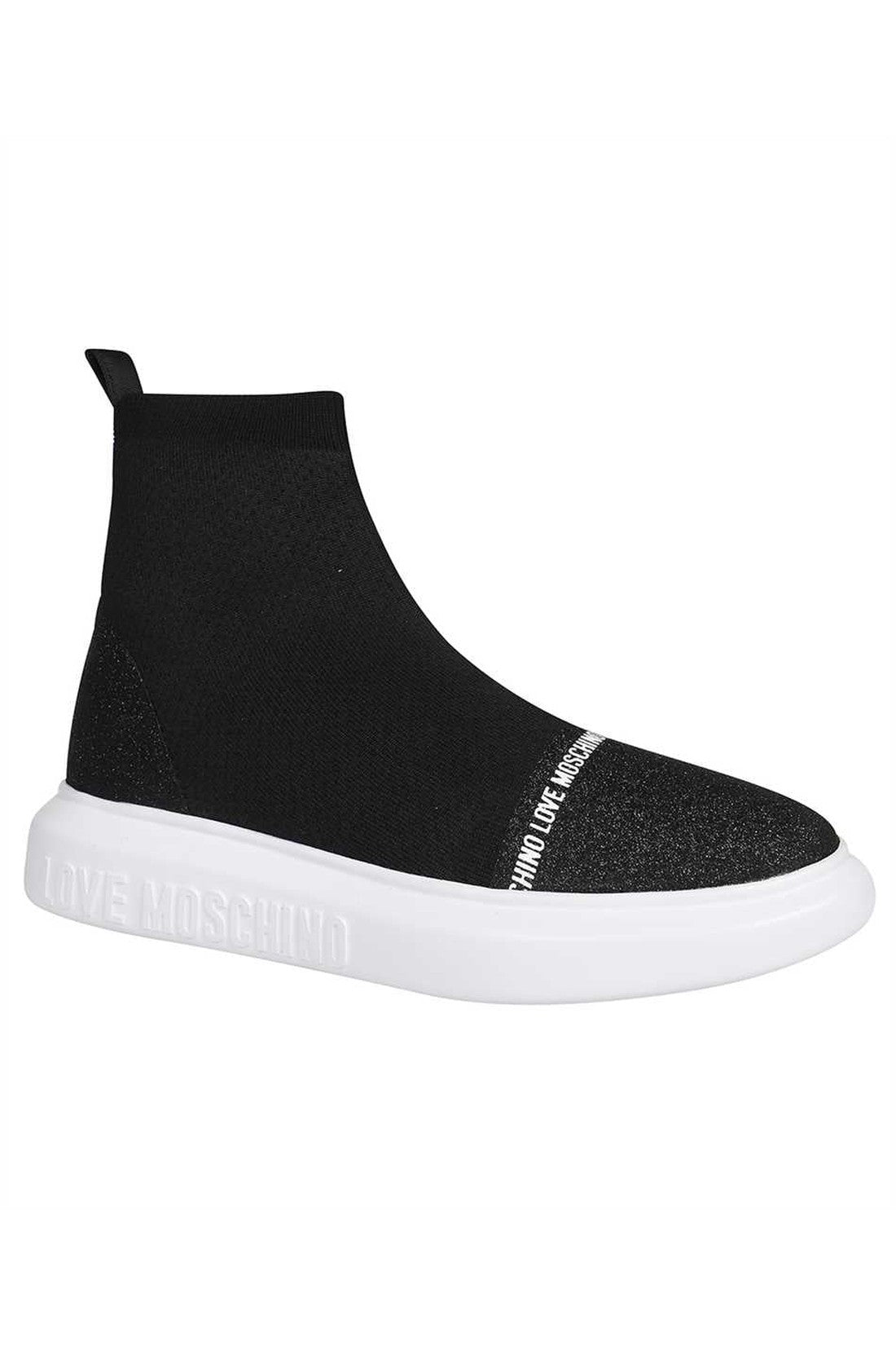 Knitted sock-sneakers-Love Moschino-OUTLET-SALE-ARCHIVIST