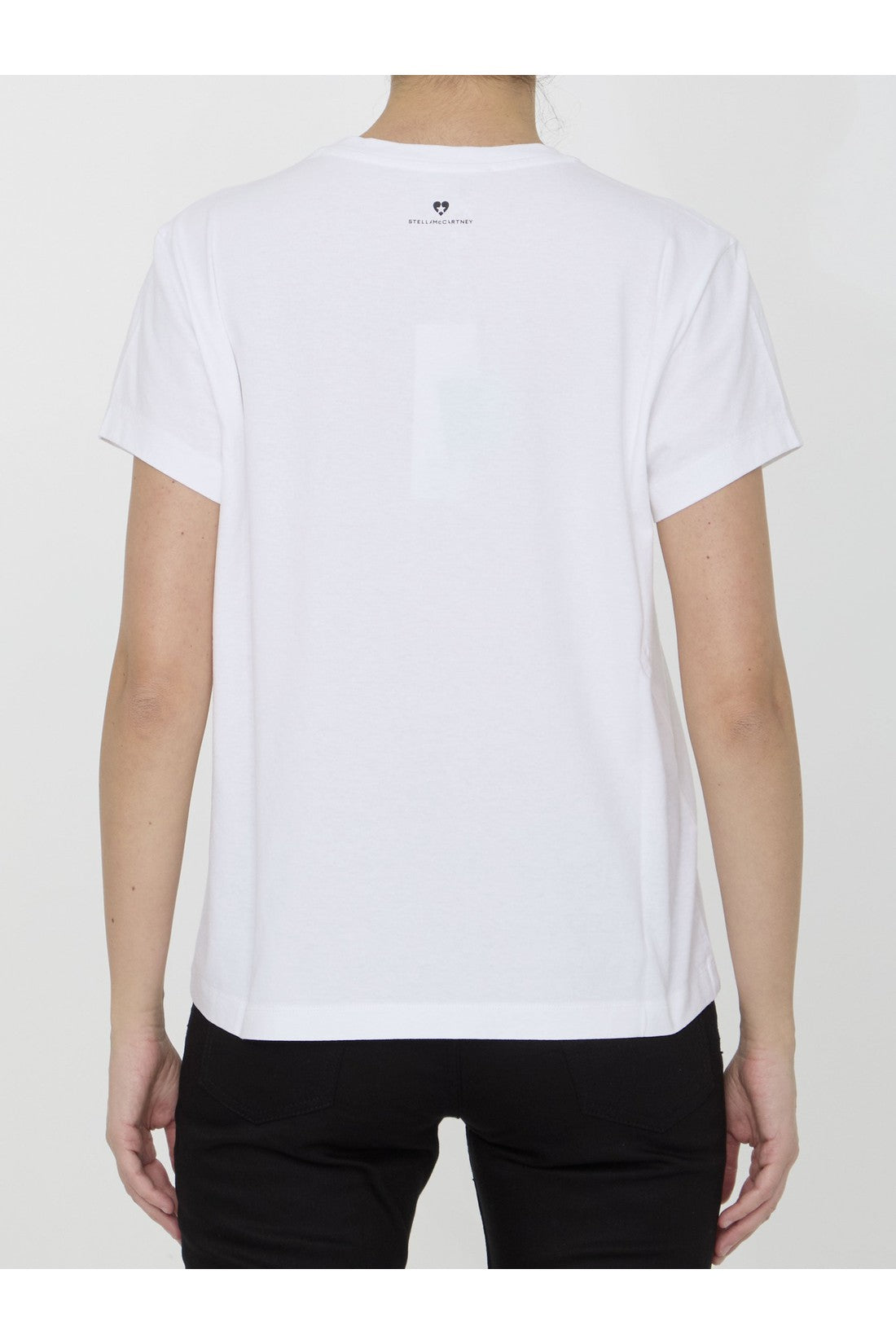 STELLA MCCARTNEY-OUTLET-SALE-Lovestruck Logo t-shirt-ARCHIVIST