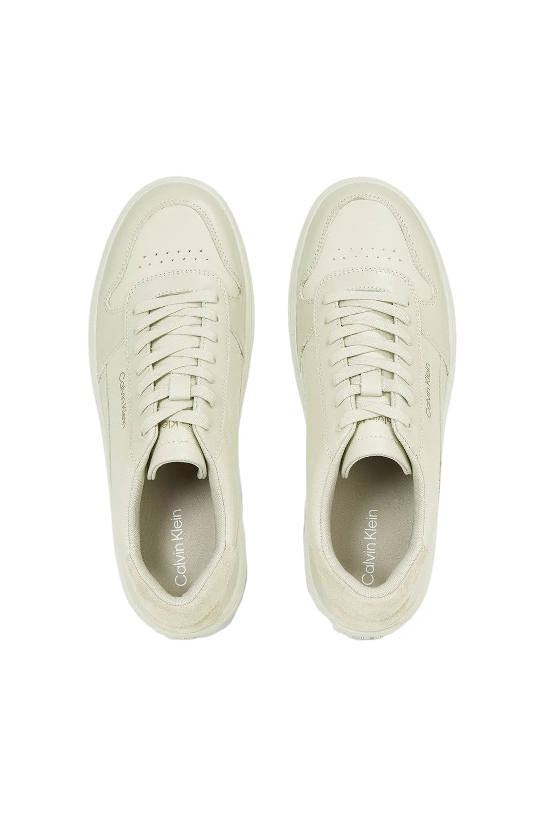 Calvin Klein-OUTLET-SALE-Low Top Lace Up Bskt Sneakers-ARCHIVIST