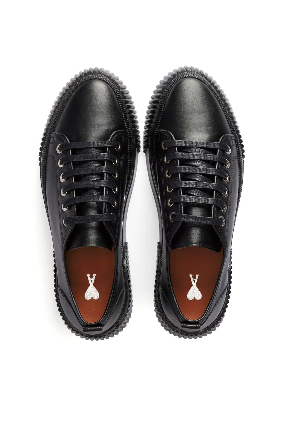 AMI Paris-OUTLET-SALE-Low-Top Lace-up Sneakers-ARCHIVIST