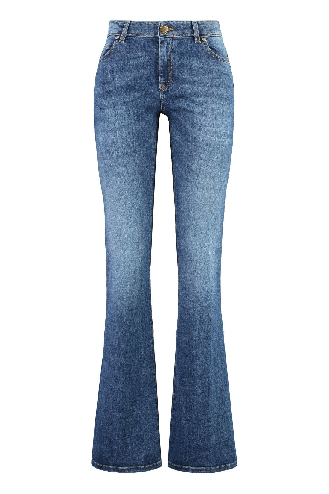 Pinko-OUTLET-SALE-Low-rise flared jeans-ARCHIVIST