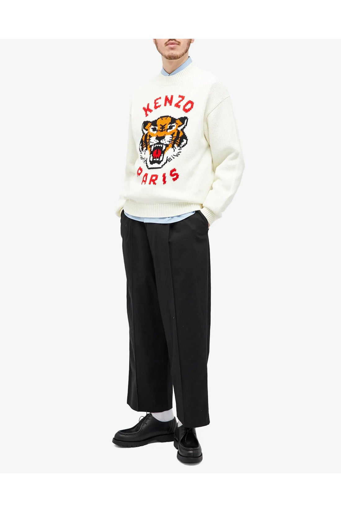 Kenzo-OUTLET-SALE-Lucky Tiger Logo Sweater-ARCHIVIST