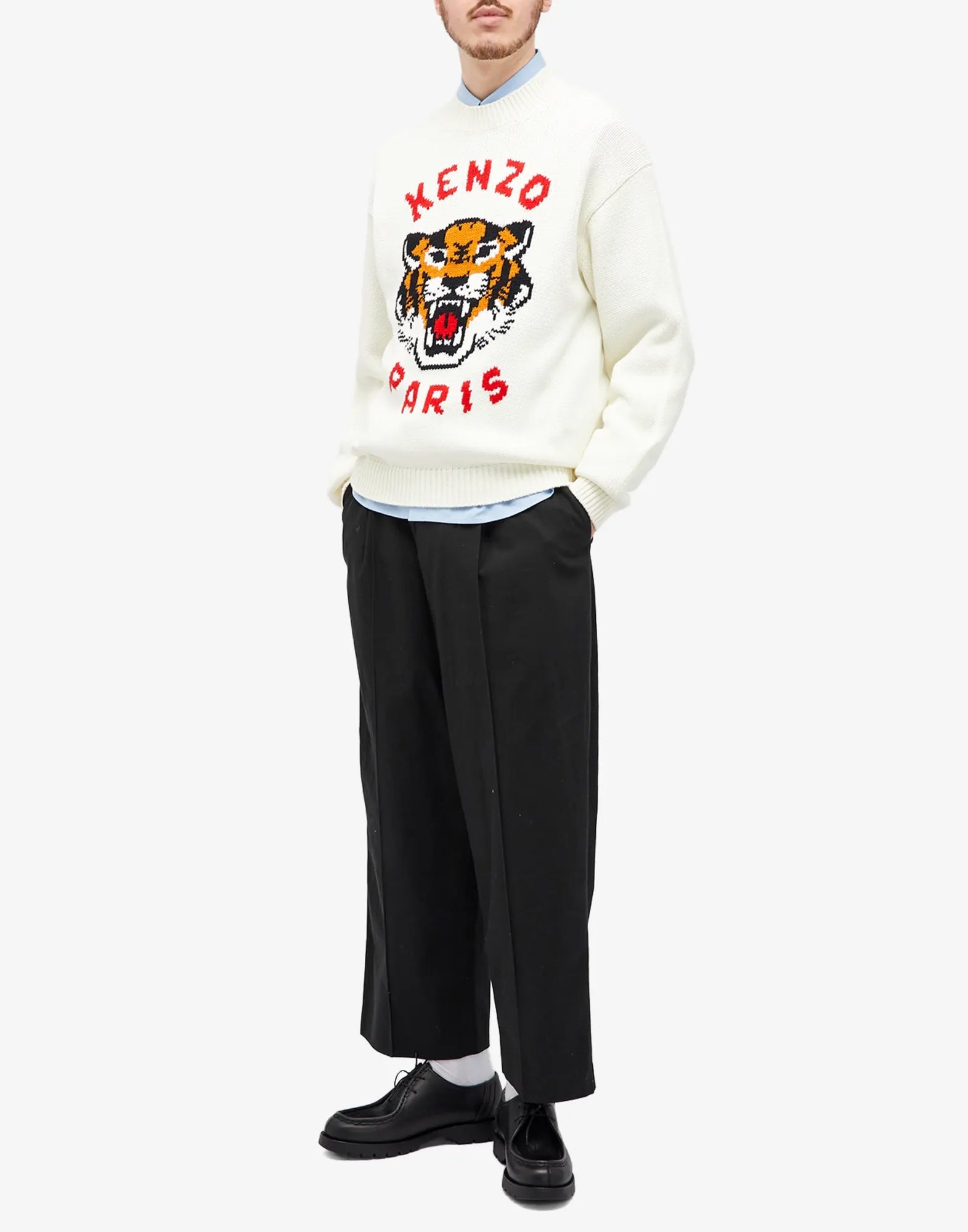 Kenzo-OUTLET-SALE-Lucky Tiger Logo Sweater-ARCHIVIST