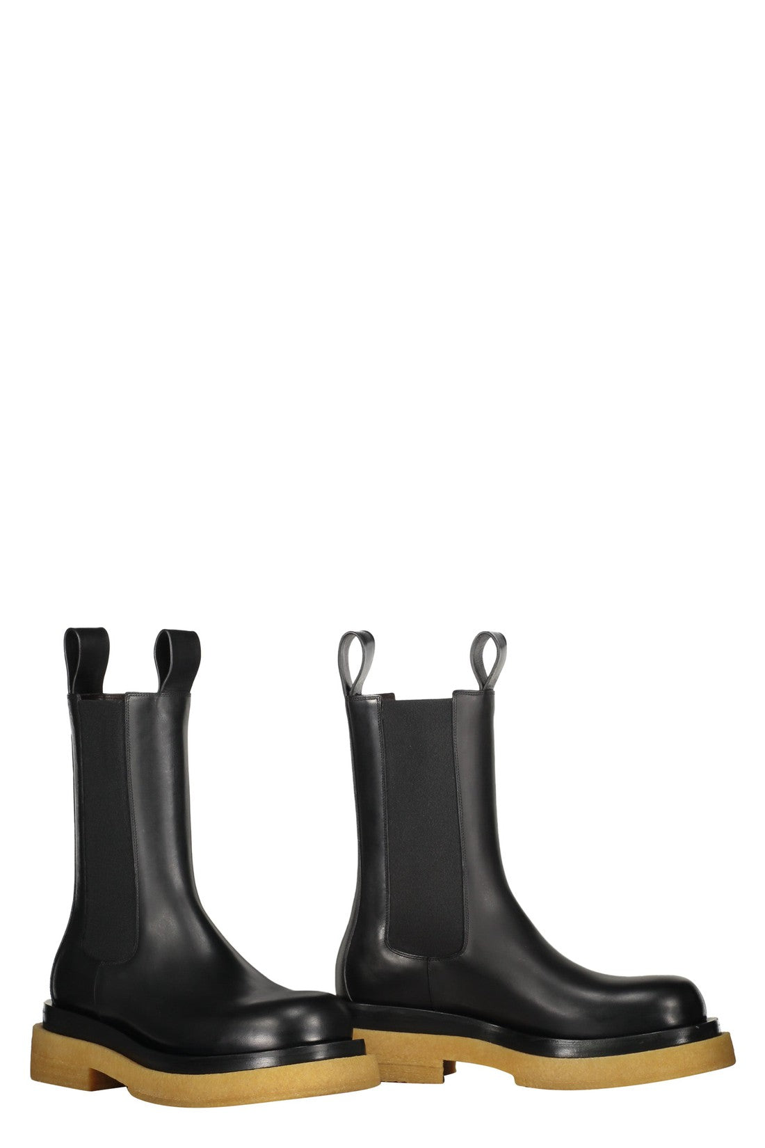 Bottega Veneta-OUTLET-SALE-Lug leather boots-ARCHIVIST