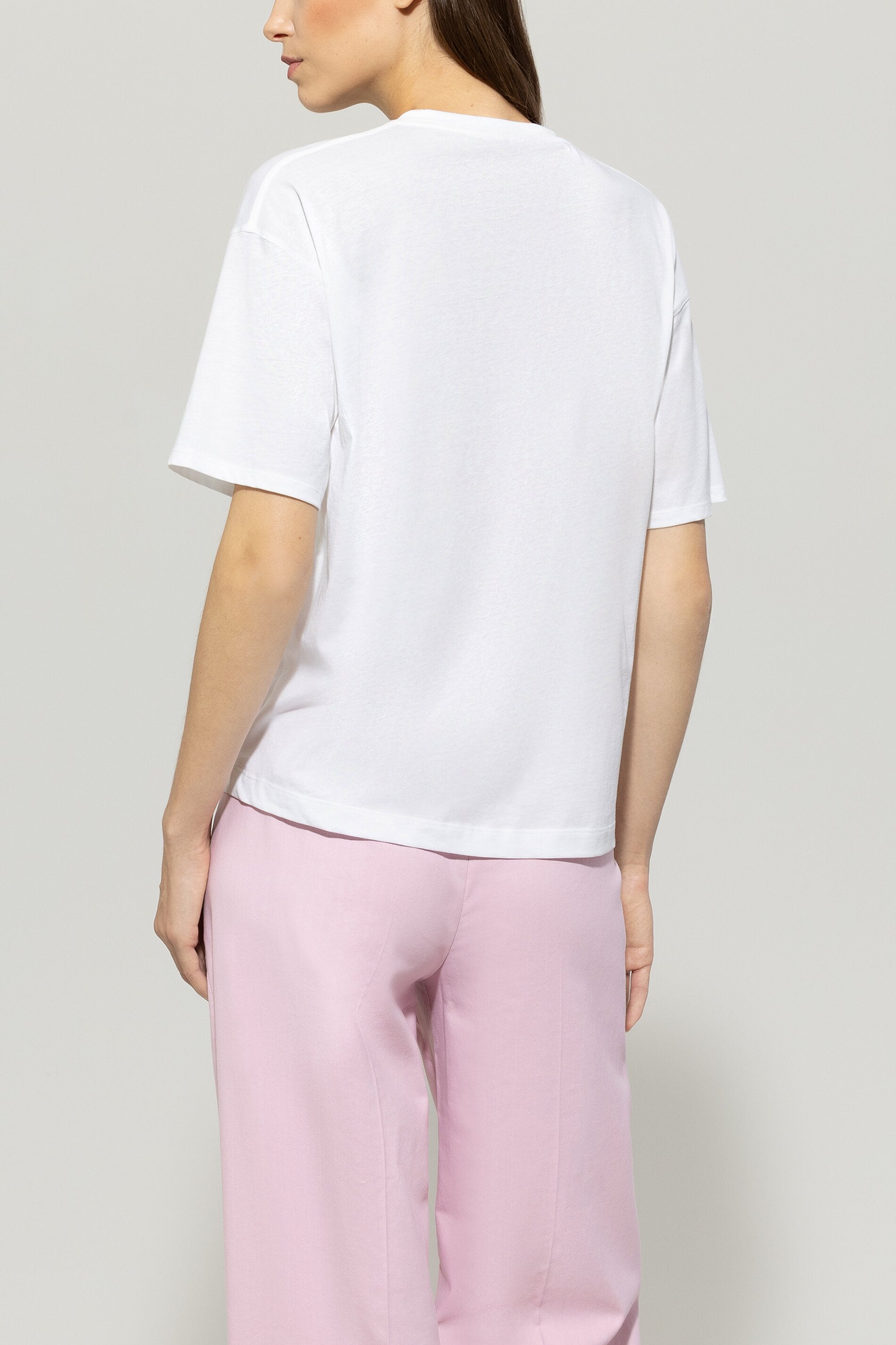 T-Shirt mit Blumen-Print-Shirts-Luisa Cerano-ARCHIVIST