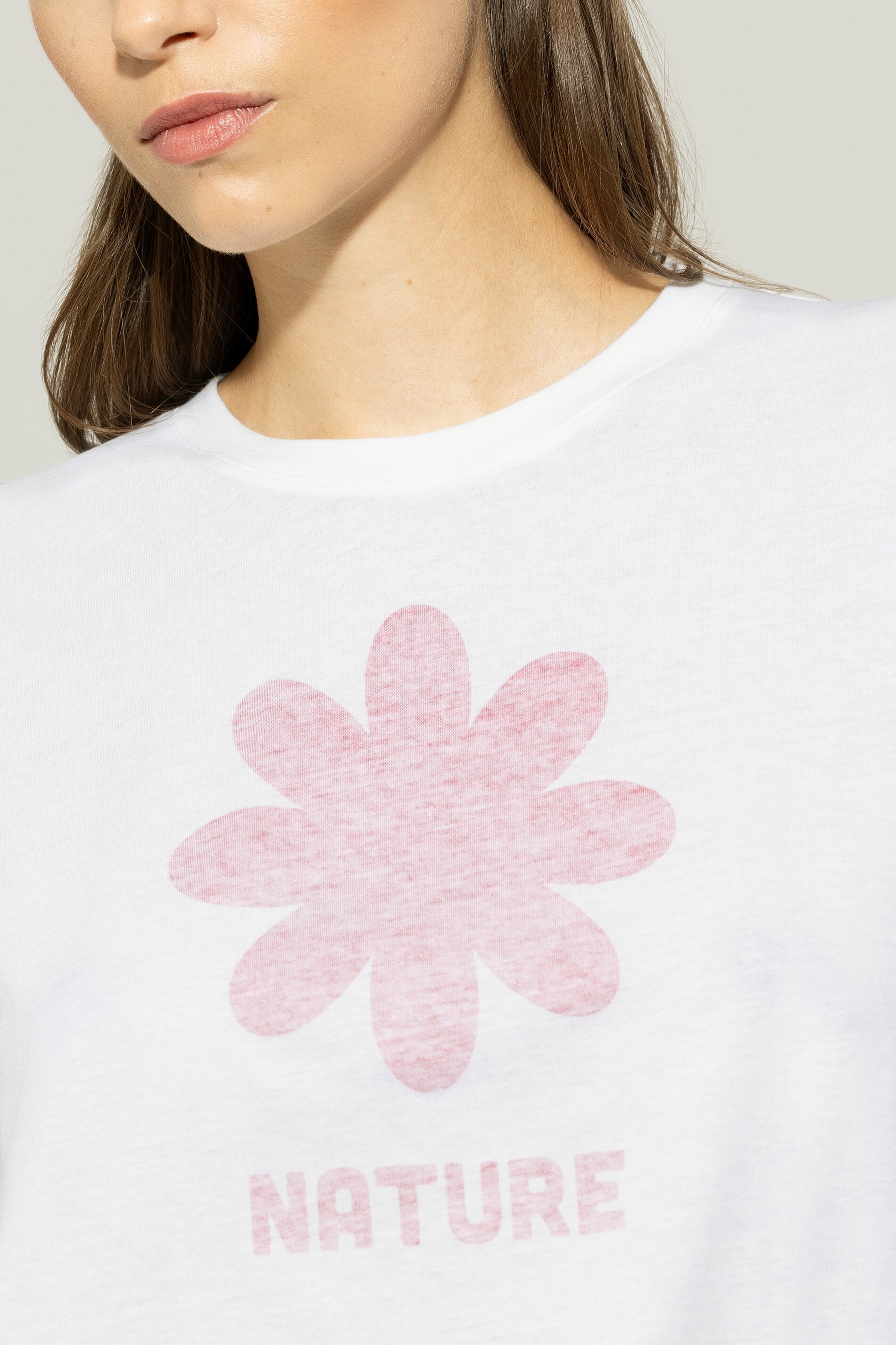 T-Shirt mit Blumen-Print-Shirts-Luisa Cerano-ARCHIVIST