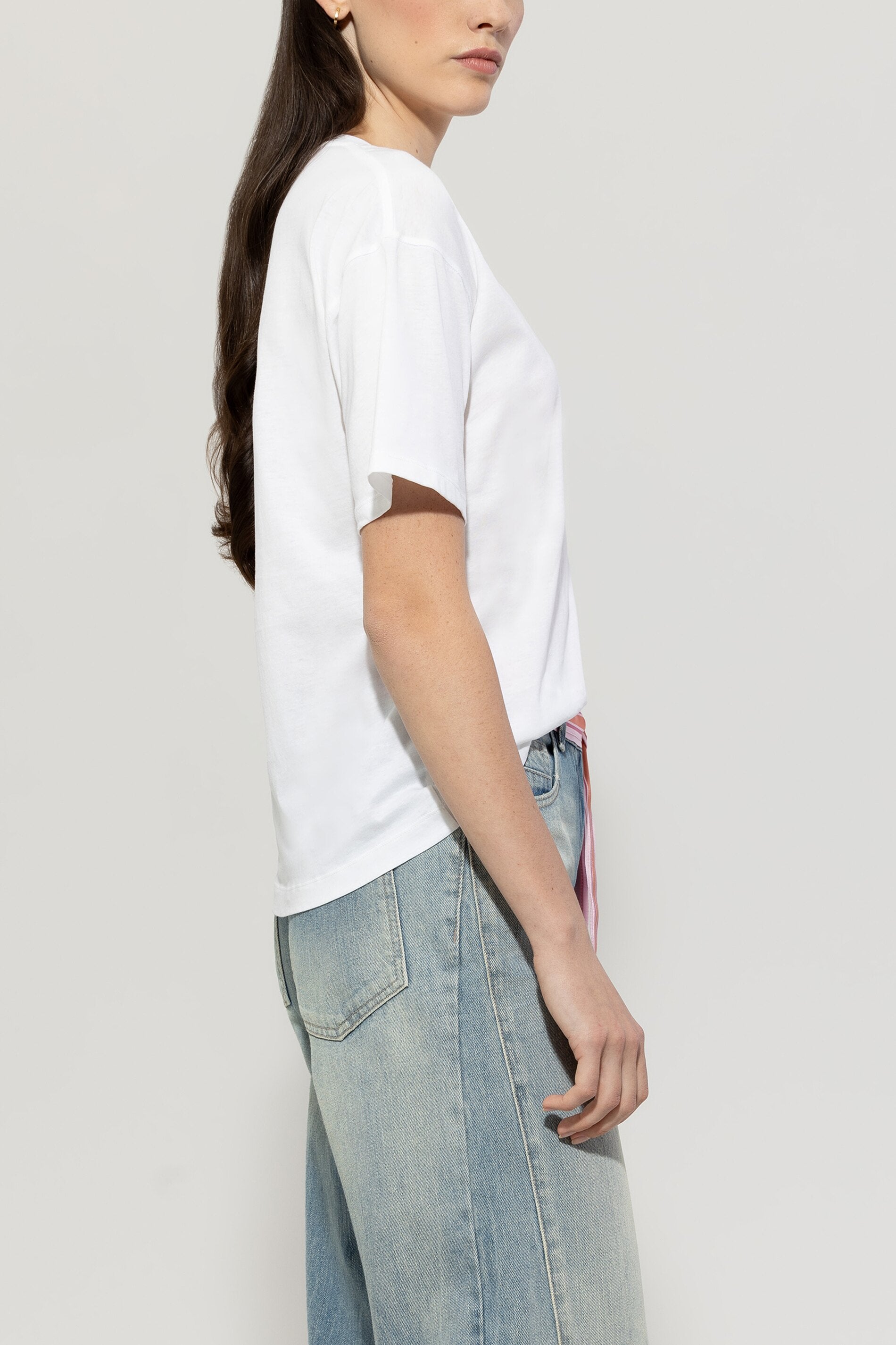 T-Shirt mit Blumen-Print