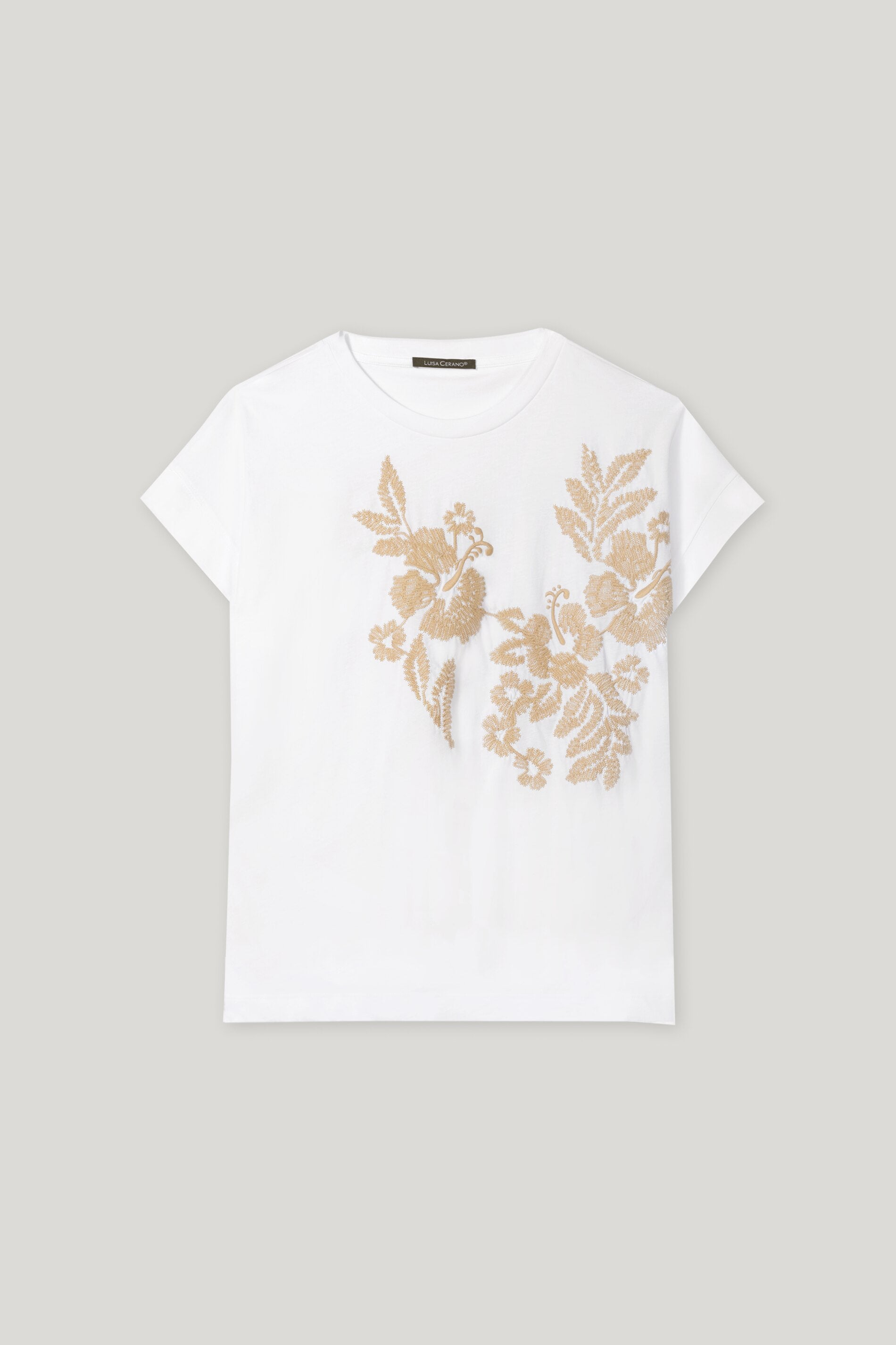 T-Shirt mit Stickerei