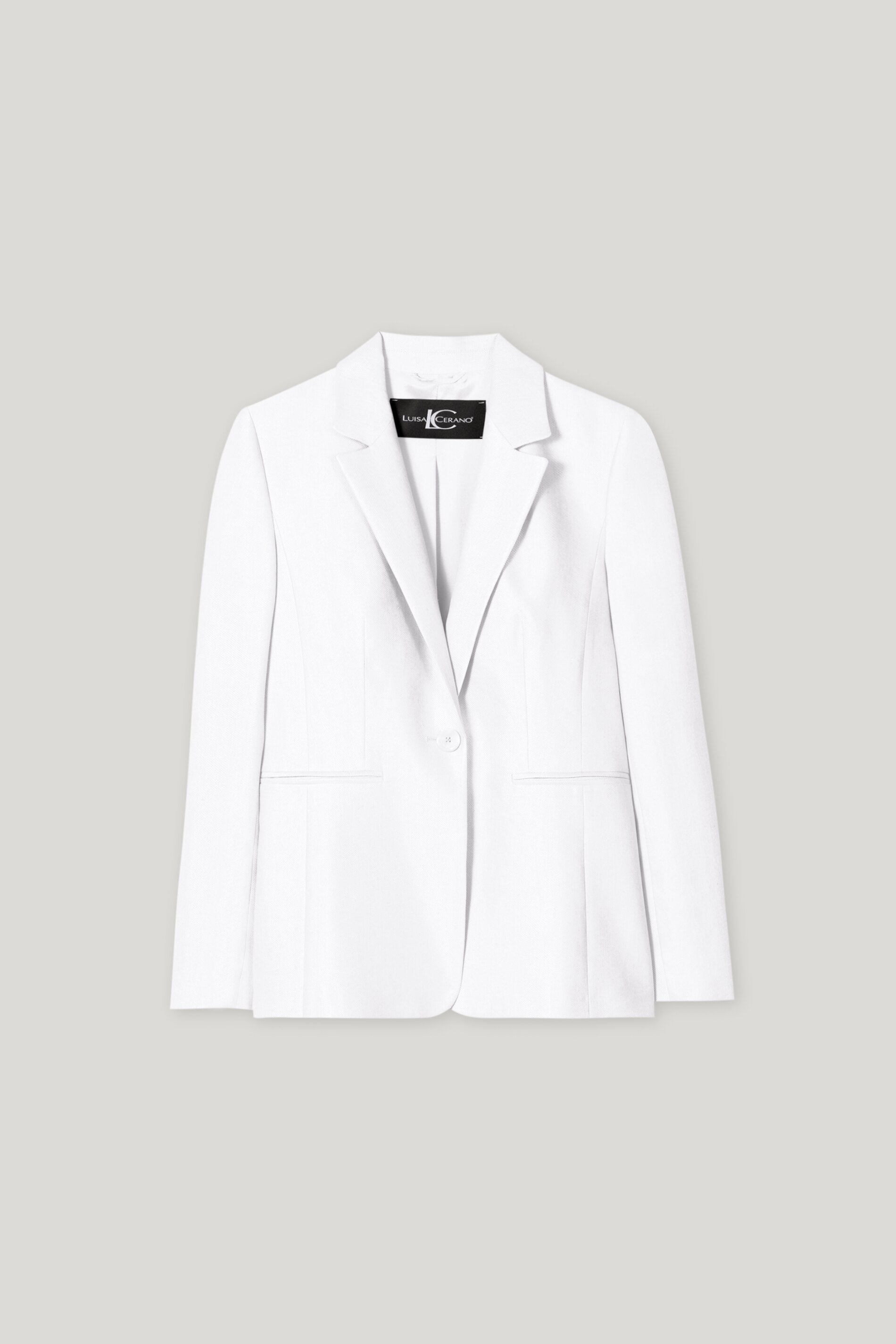 Blazer aus Leinen-Mix