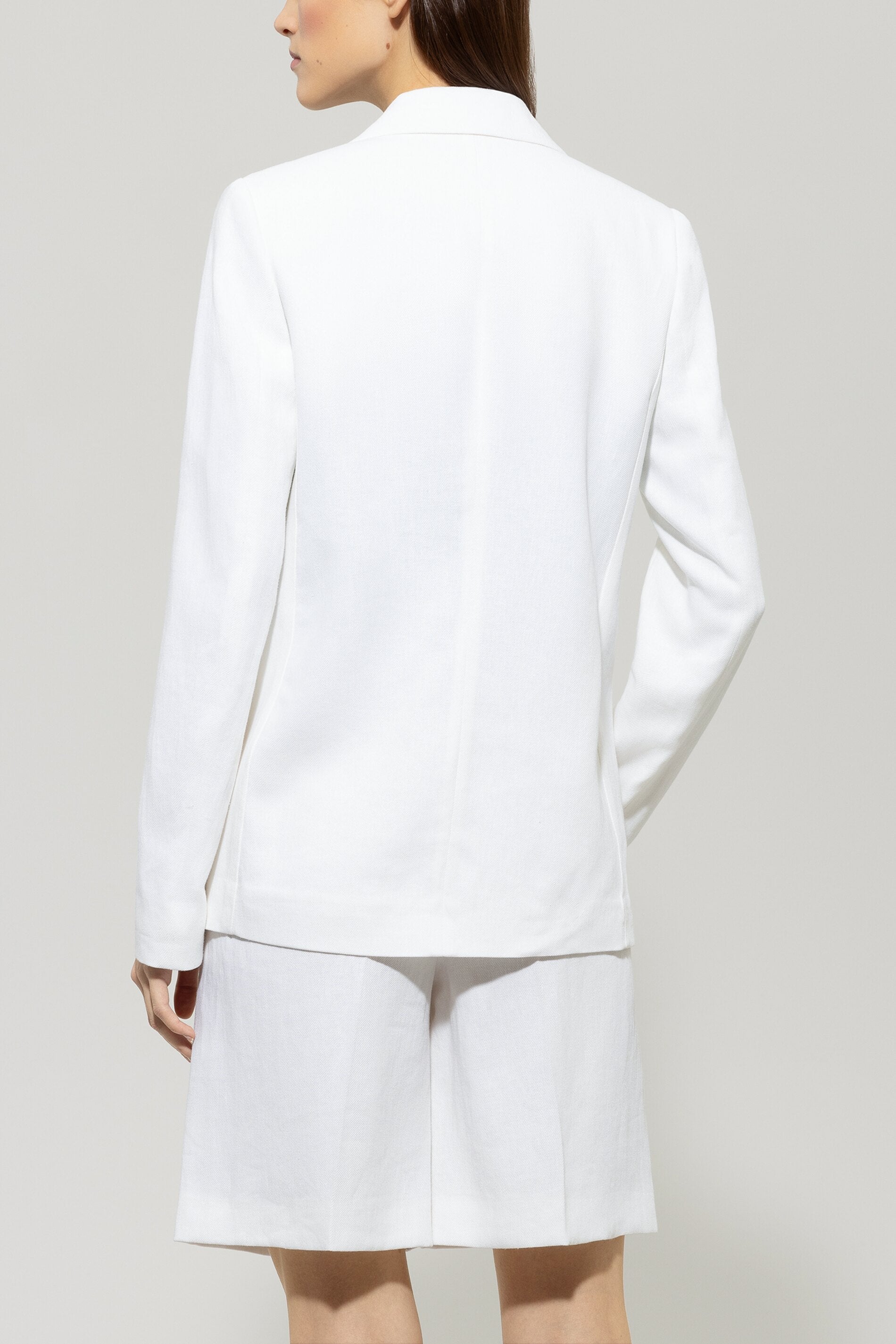 Blazer aus Leinen-Mix