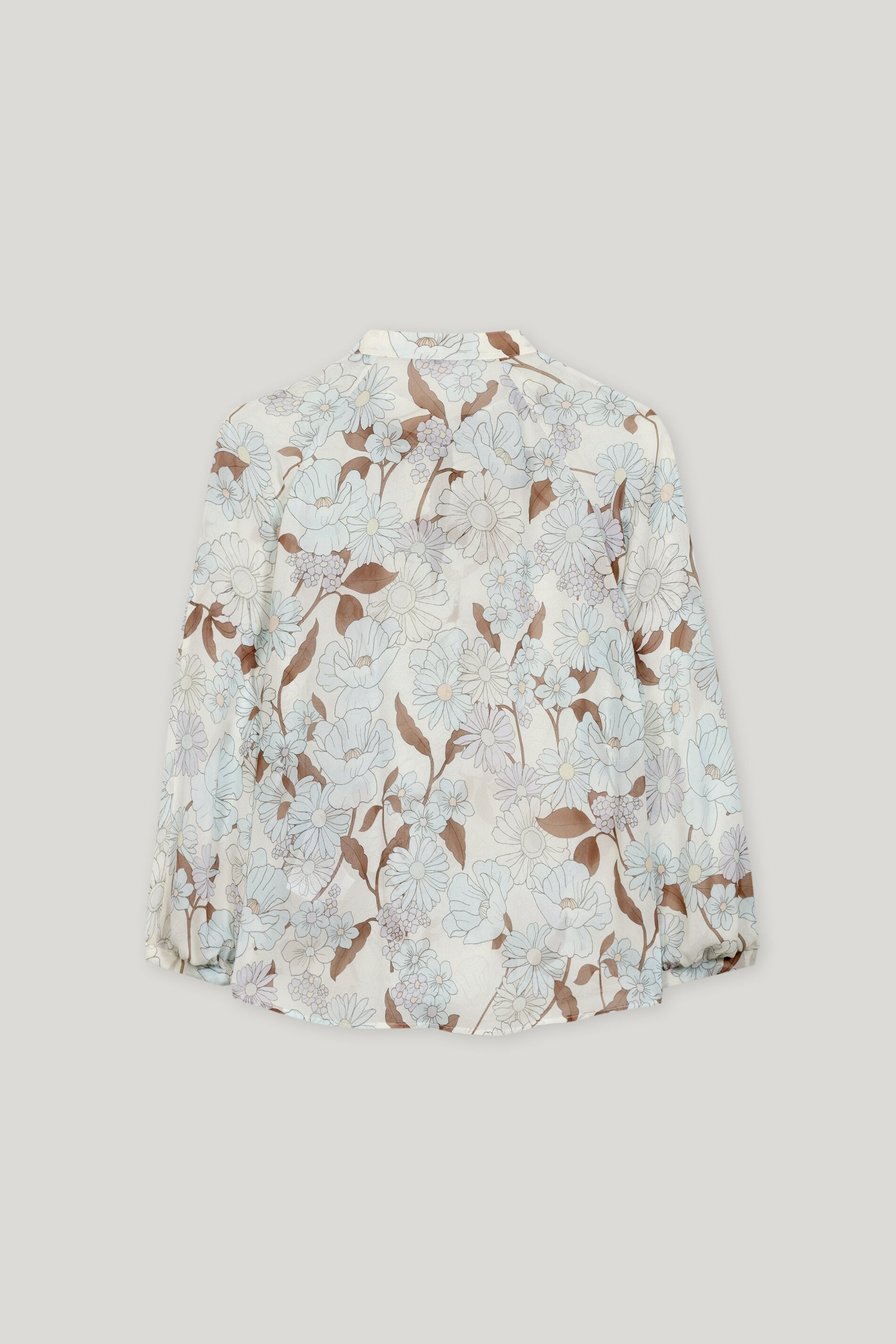 Luisa Cerano-Tunikabluse mit Flower-Print-Hemden & Blusen-Black-Deal-Outlet-by-ARCHIVIST