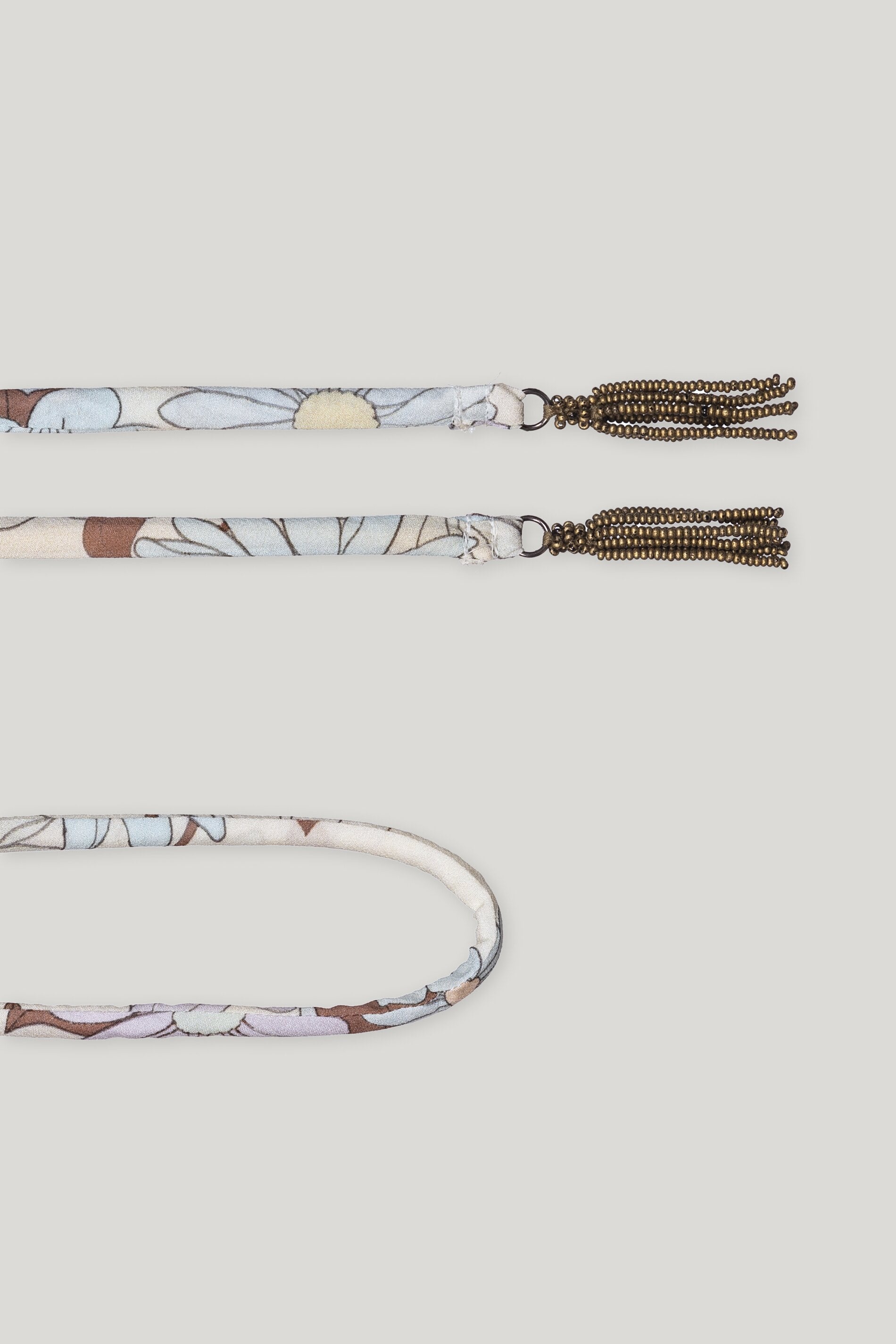 Luisa Cerano-Gürtel mit Flower-Print-Gürtel-Black-Deal-Outlet-by-ARCHIVIST