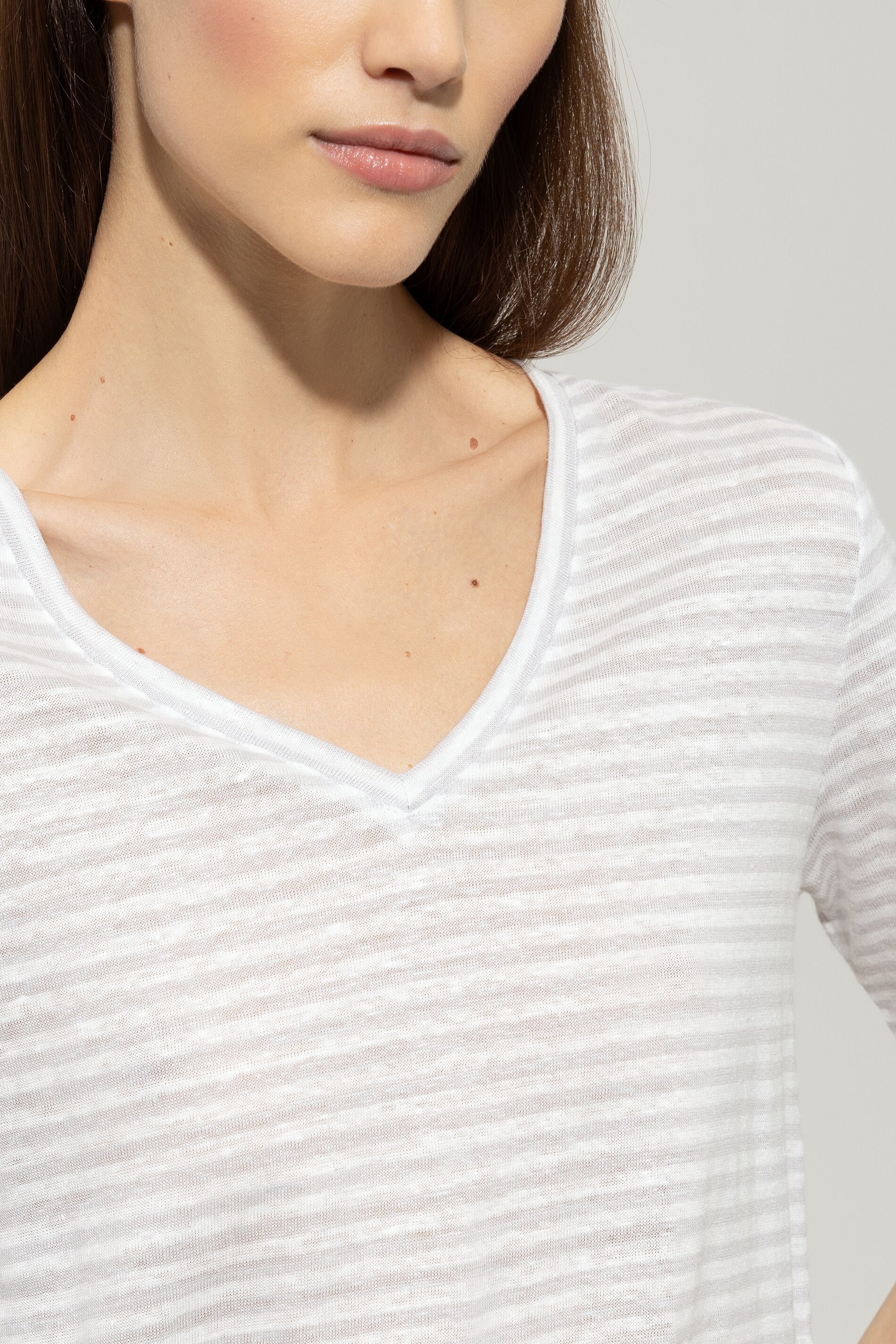 Leinen-Ringel-Shirt-Shirts-Luisa Cerano-ARCHIVIST