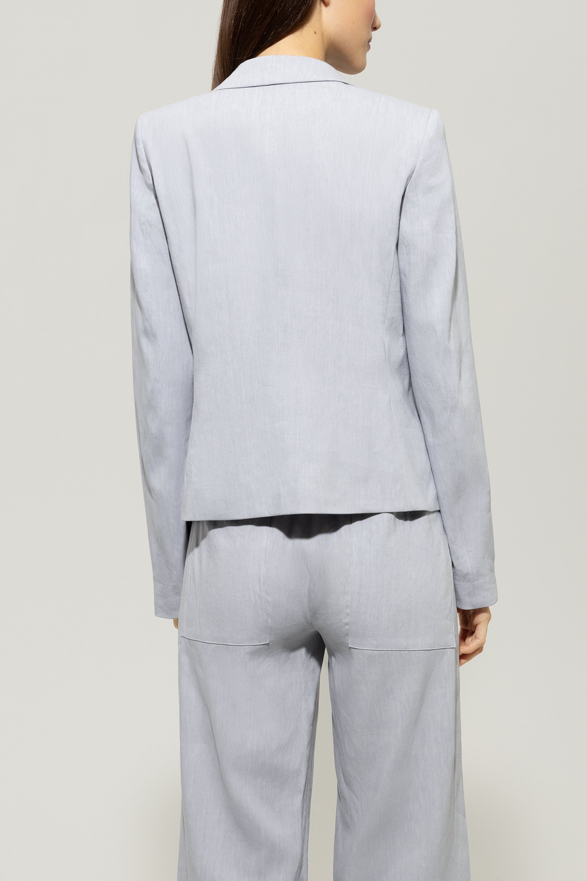 Blazer aus Leinen-Mix