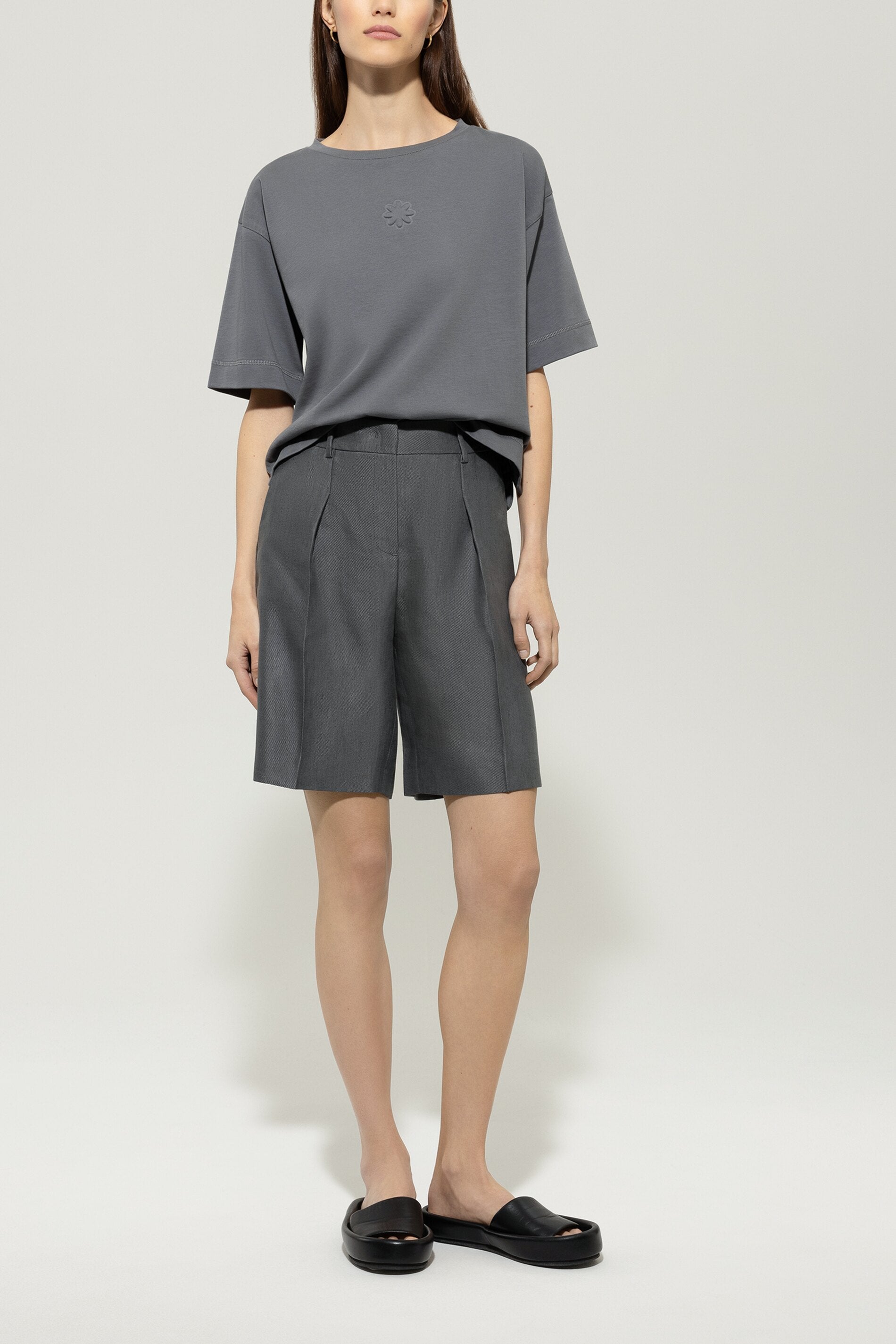 Shirt mit Blumen-Print