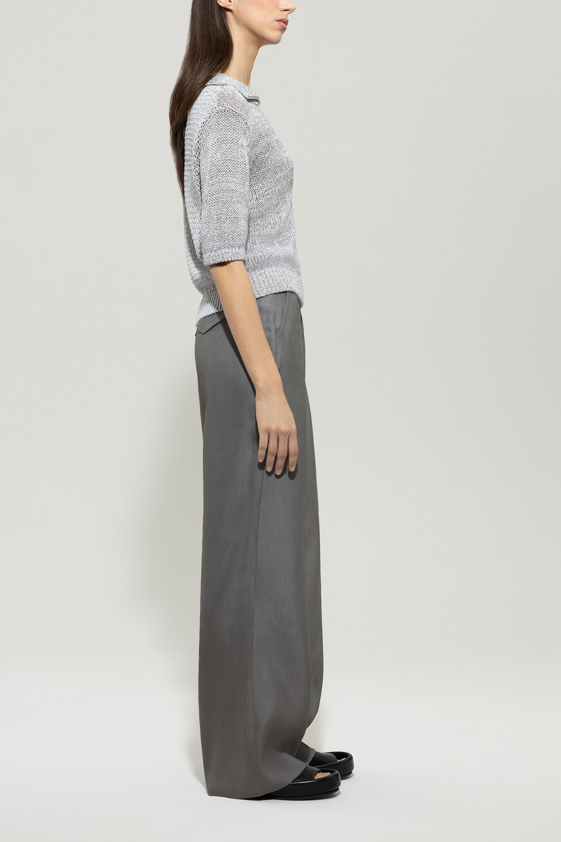 Gabardine-Wideleg-Pants