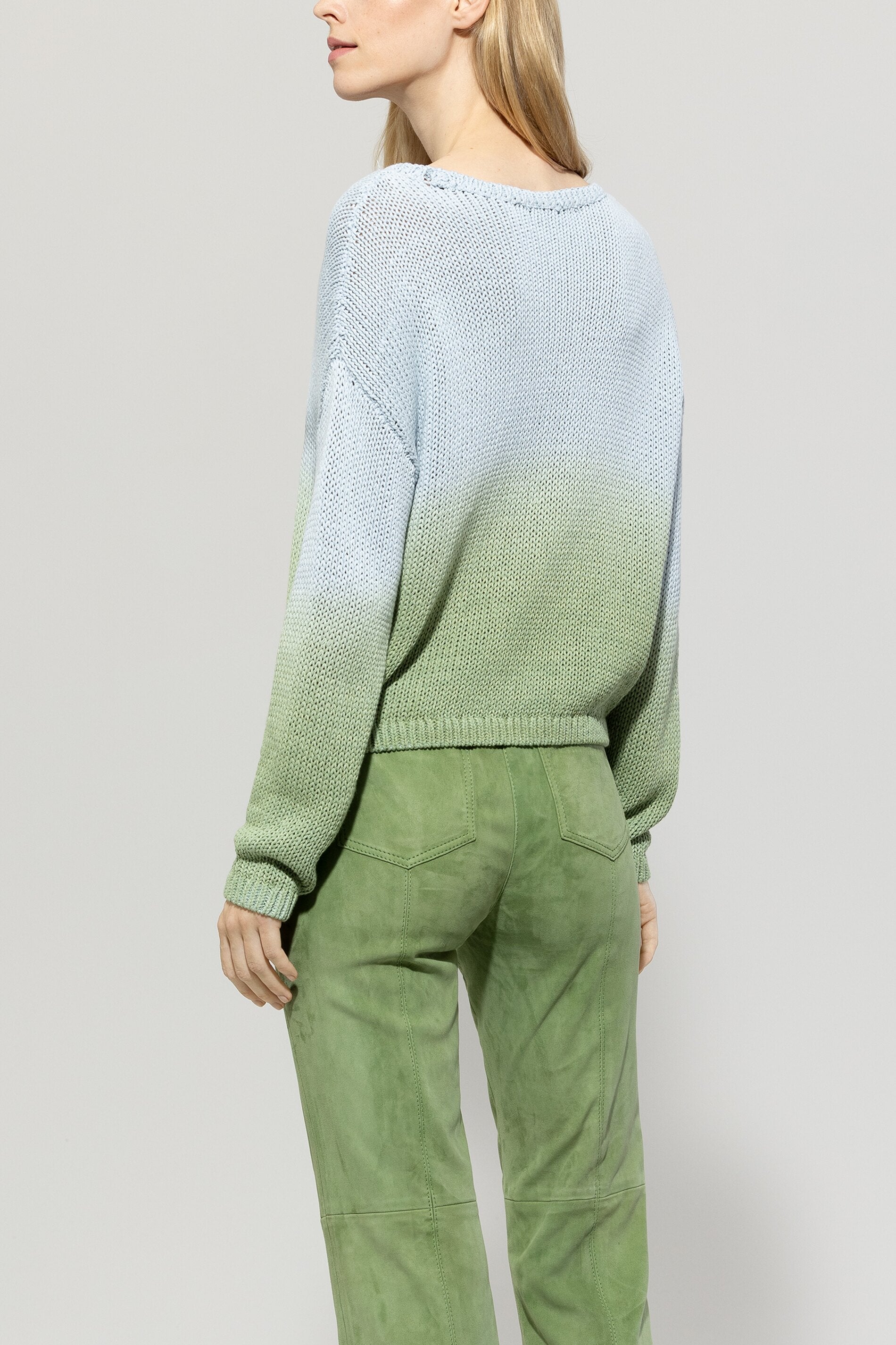 Luisa Cerano-Pullover aus Leinen-Mix-Strick & Pullover-Black-Deal-Outlet-by-ARCHIVIST