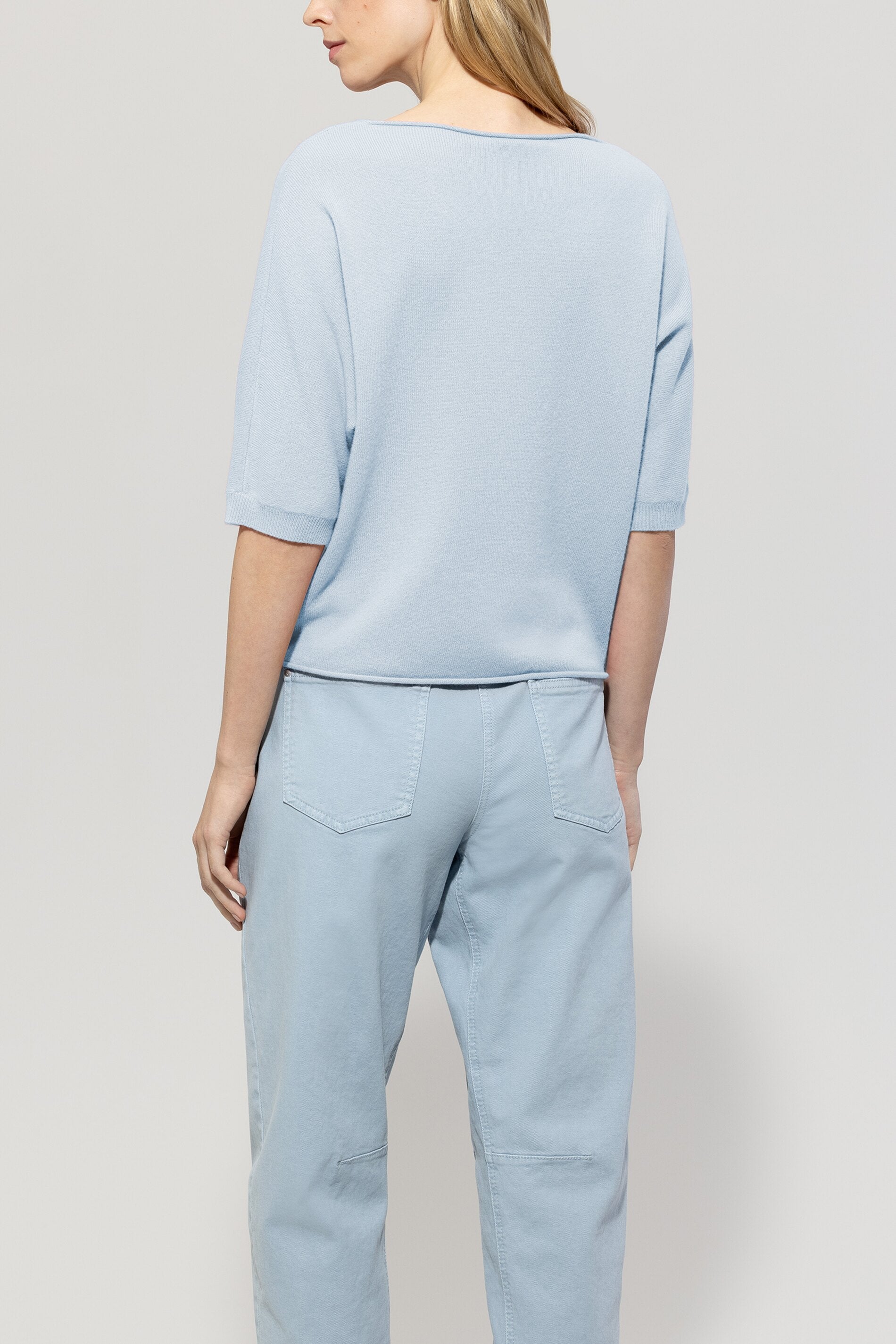 Luisa Cerano-V-Pullover aus Kaschmir-Mix-Strick & Pullover-Black-Deal-Outlet-by-ARCHIVIST