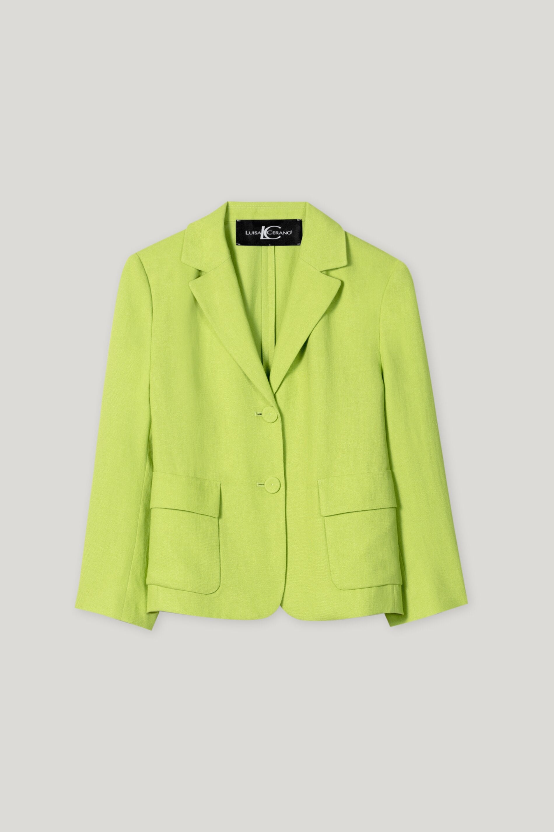 Blazer aus Leinen-Mix