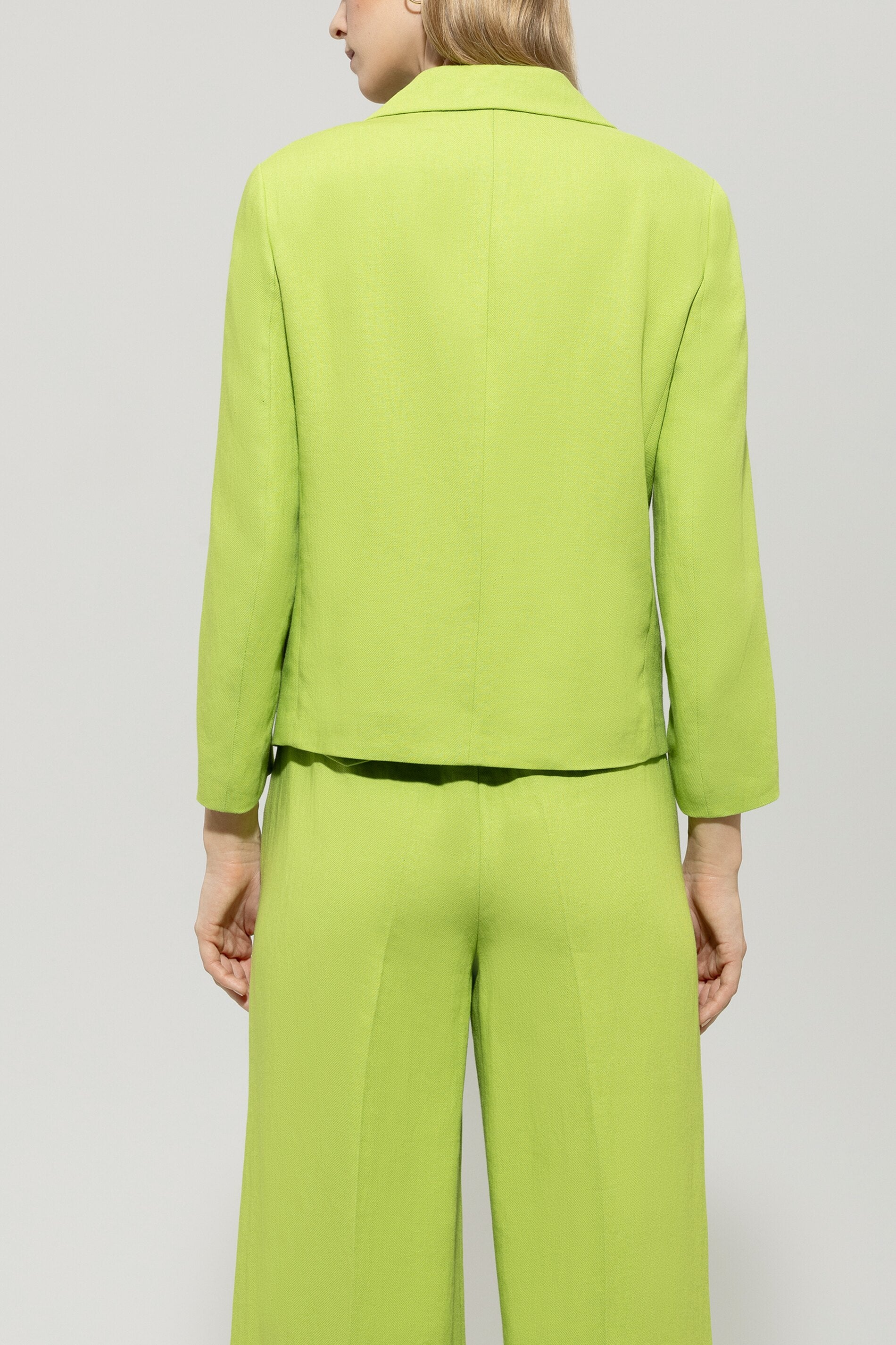 Blazer aus Leinen-Mix