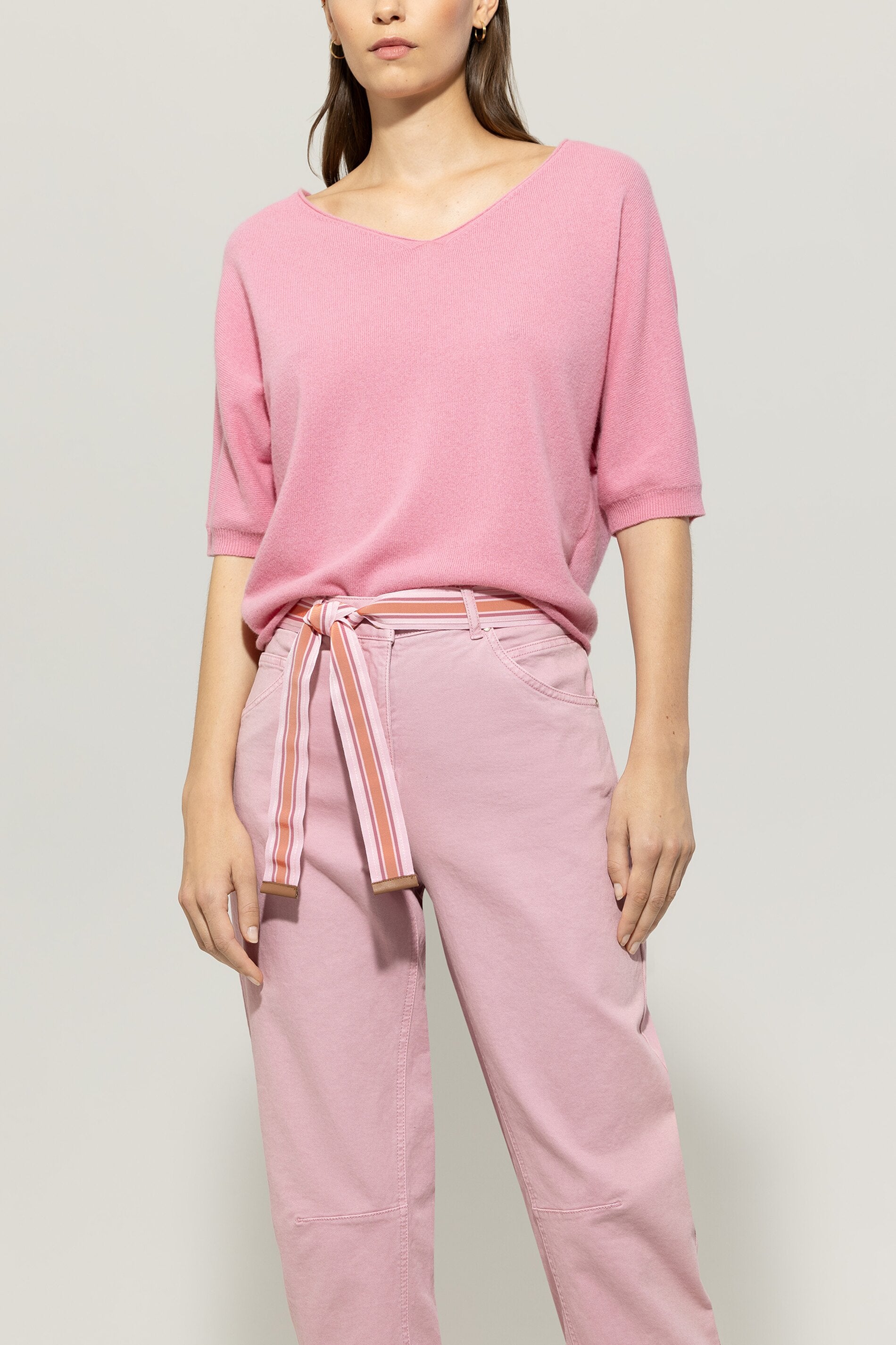 Stoffgürtel mit Streifen-Gürtel-Luisa Cerano-ARCHIVIST